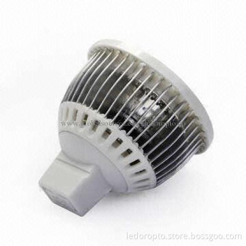 LD 3W MR16 LED Spotlight with 42 Pieces Aluminum Fins, Bridgelux/Epistar/Epileds Chip